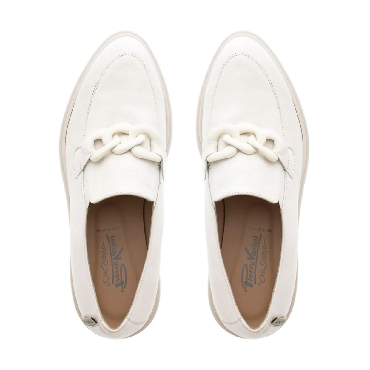 Lizi Chain-Detail Platform Loafers