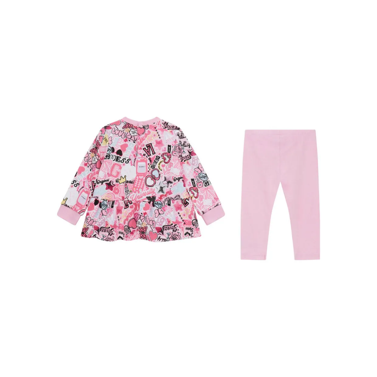 Logo Active Top & Leggings Two-Piece Set