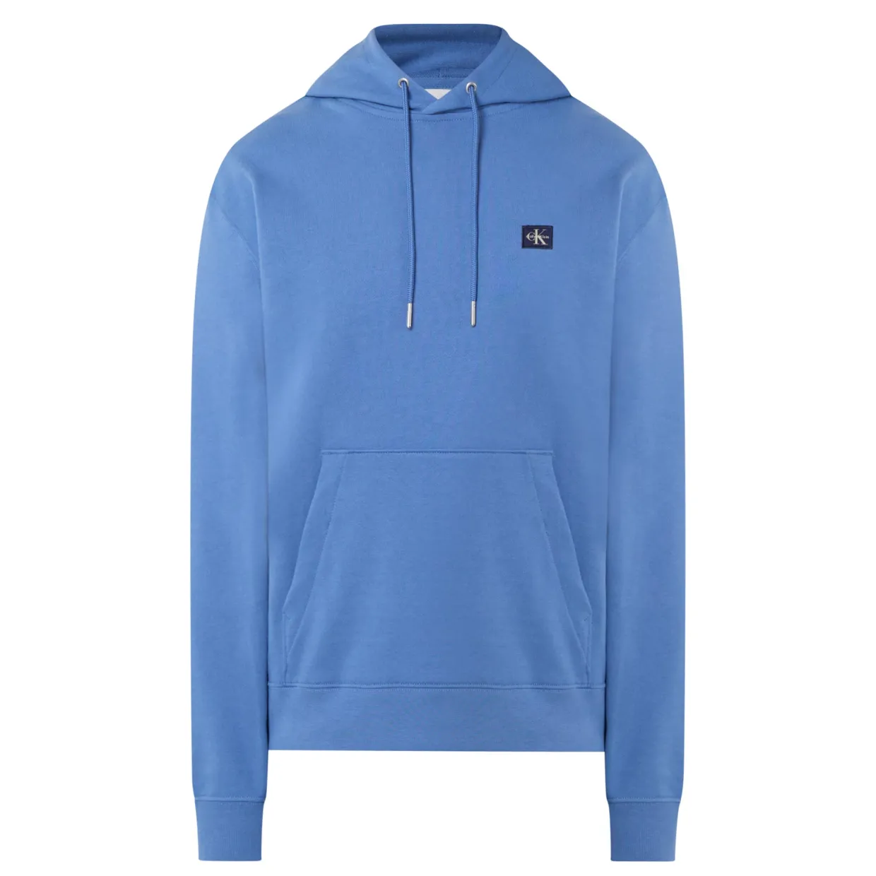 Logo Badge Drawstring Hoodie
