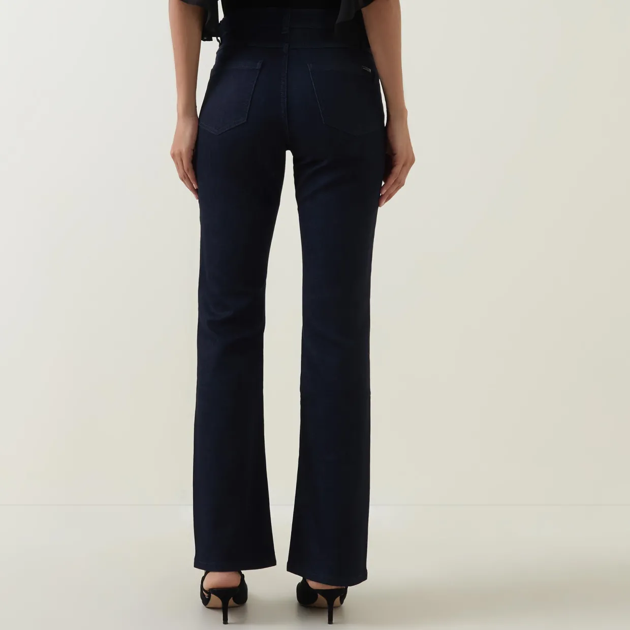 Logo Bootcut Jeans