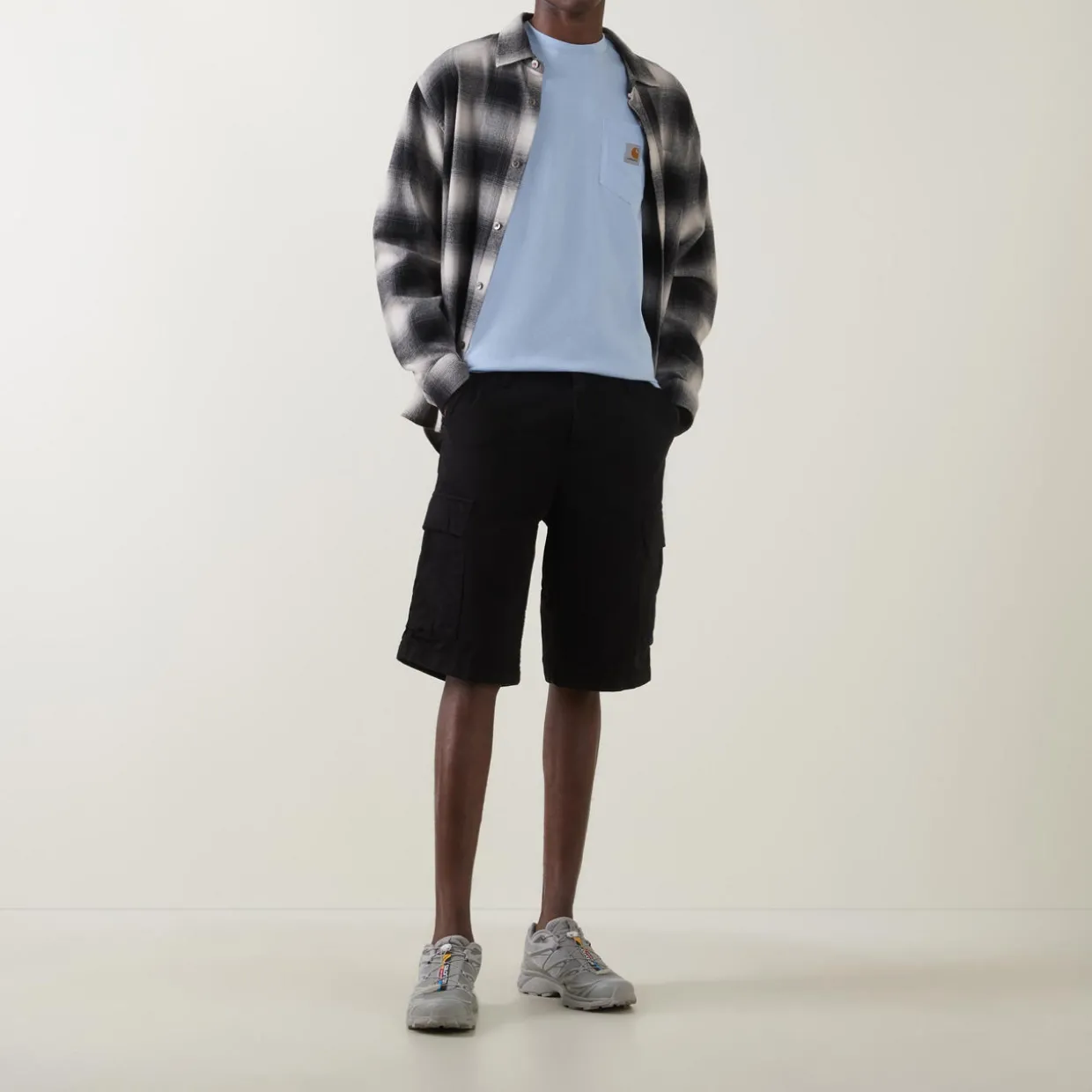 Logo Cargo Shorts