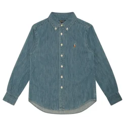 Logo Denim Shirt 6-14 Years