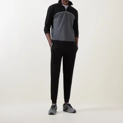 Logo Drawstring Cuffed Sweatpants