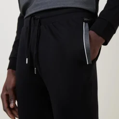 Logo Drawstring Cuffed Sweatpants