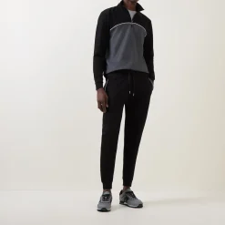Logo Drawstring Cuffed Sweatpants