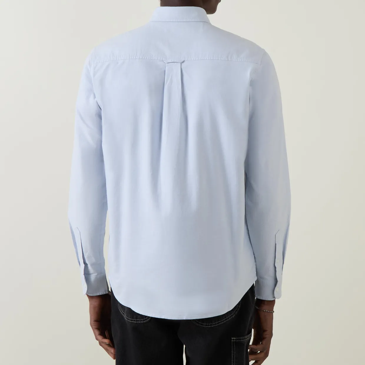 Logo Embroidered Oxford Shirt