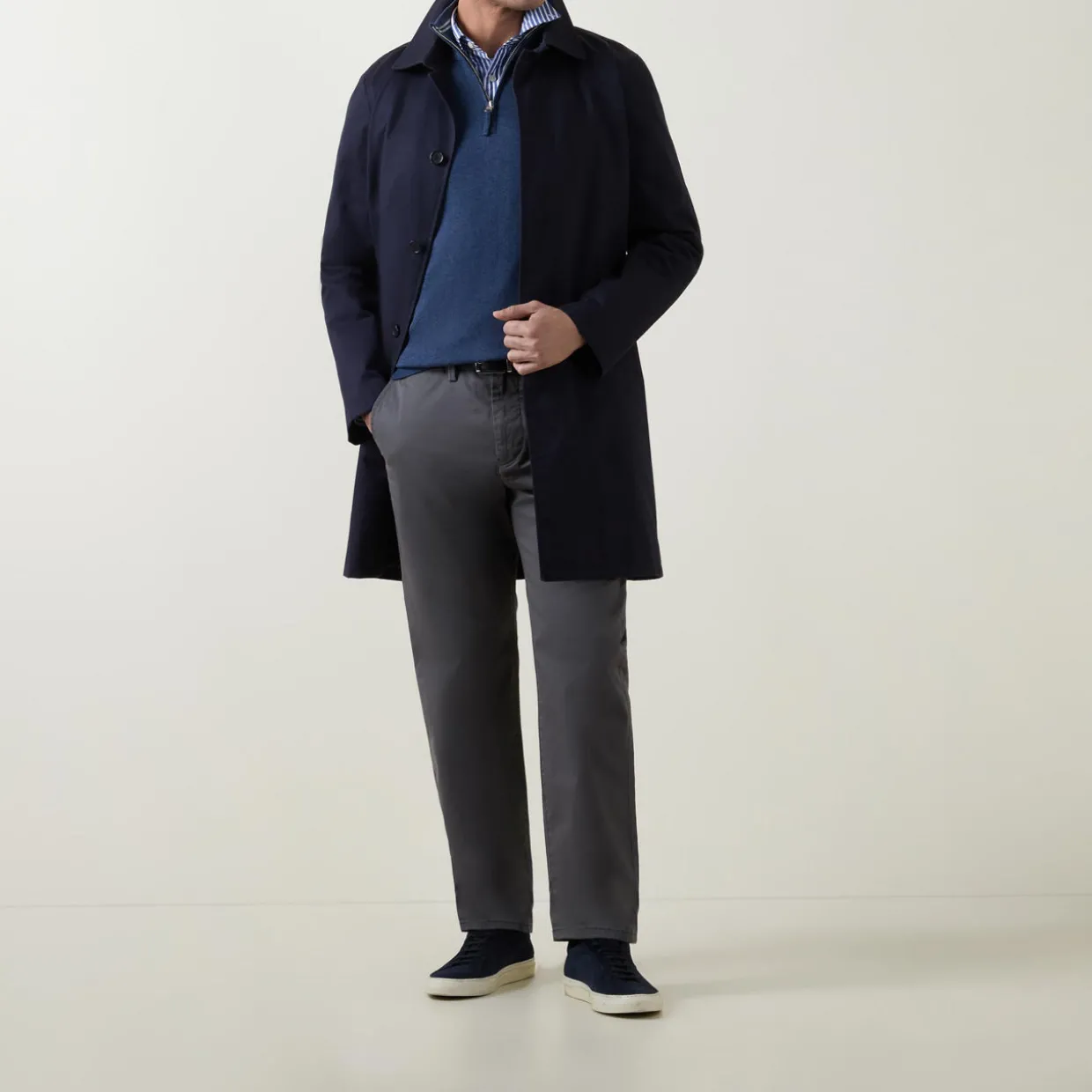 Logo Half-Zip Sweater