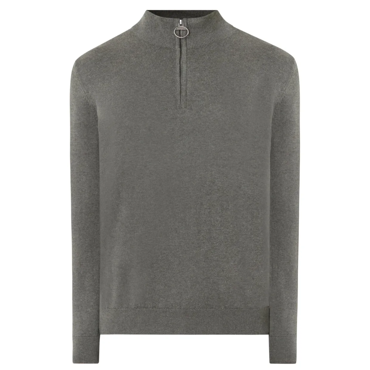Logo Half-Zip Sweater