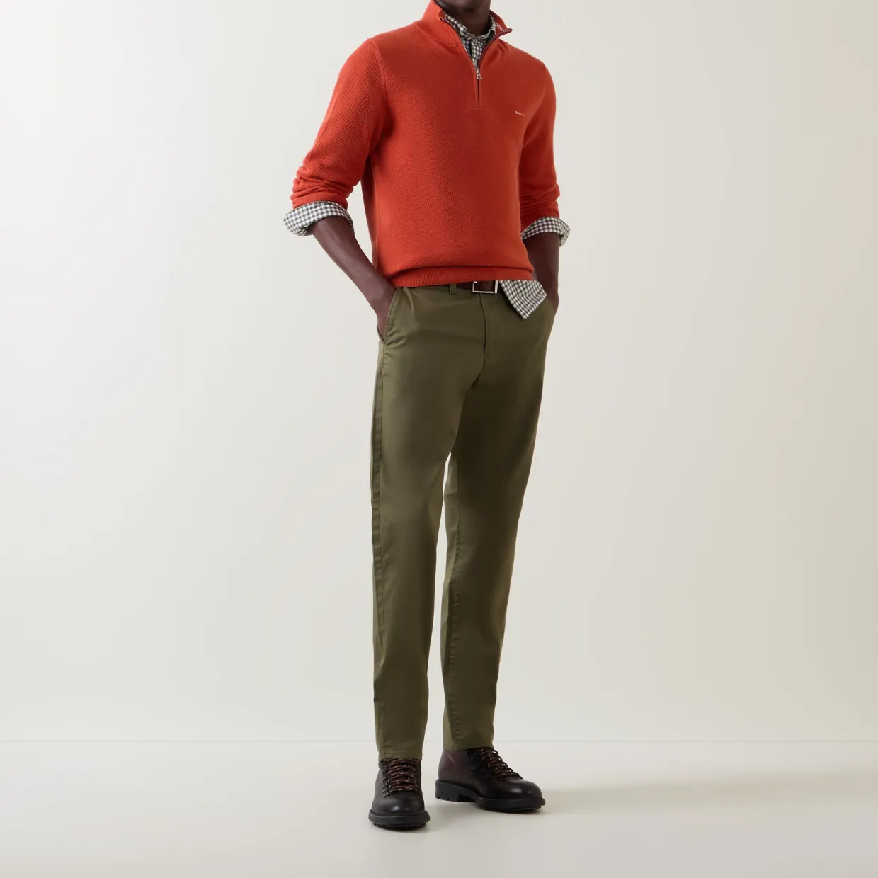 Logo Half-Zip Sweatshirt