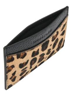Logo Leopard Cardholder