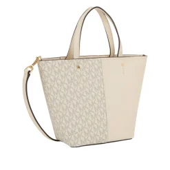 Logo Motif Small Tote Bag
