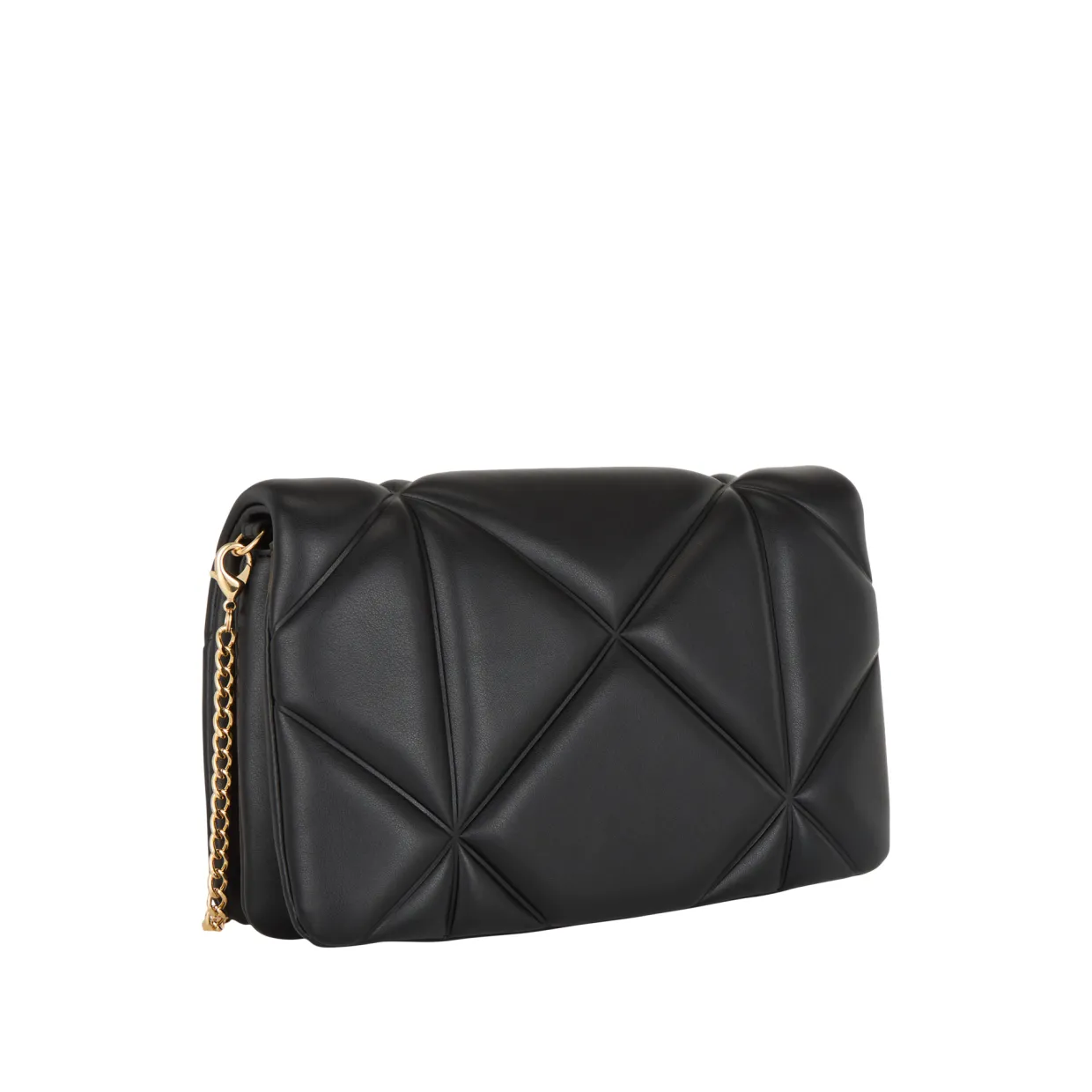 Logo Quilted Crossbody Bag