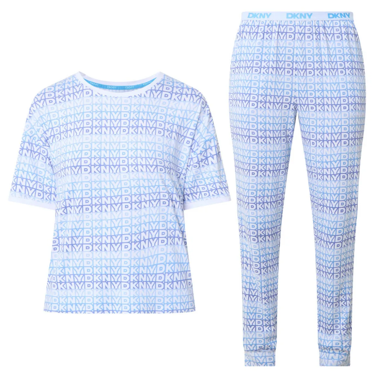 Logo T-Shirt & Bottoms Pyjama Set