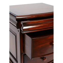 Loire 3-Drawer Bedside Table