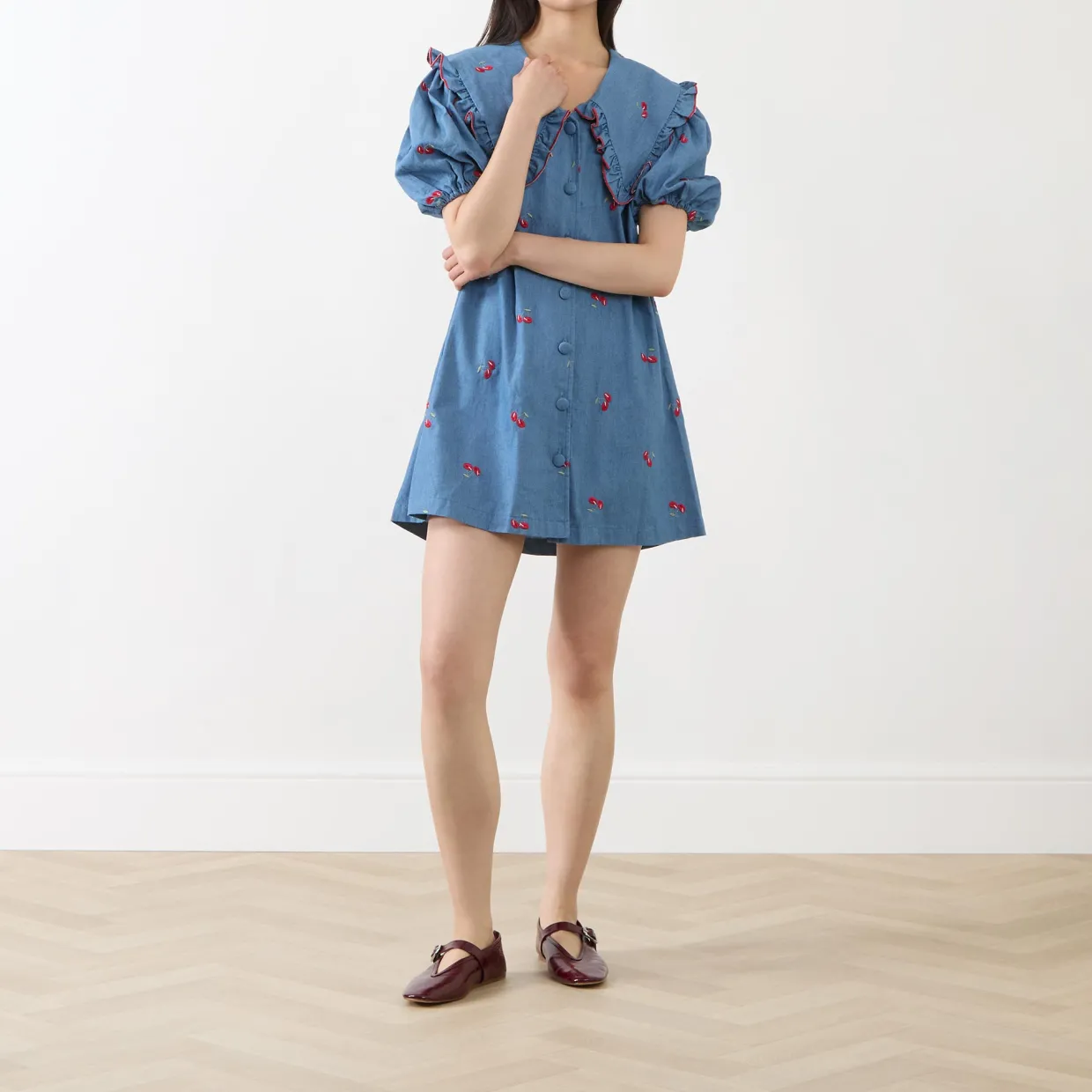 Lola Denim Mini Dress