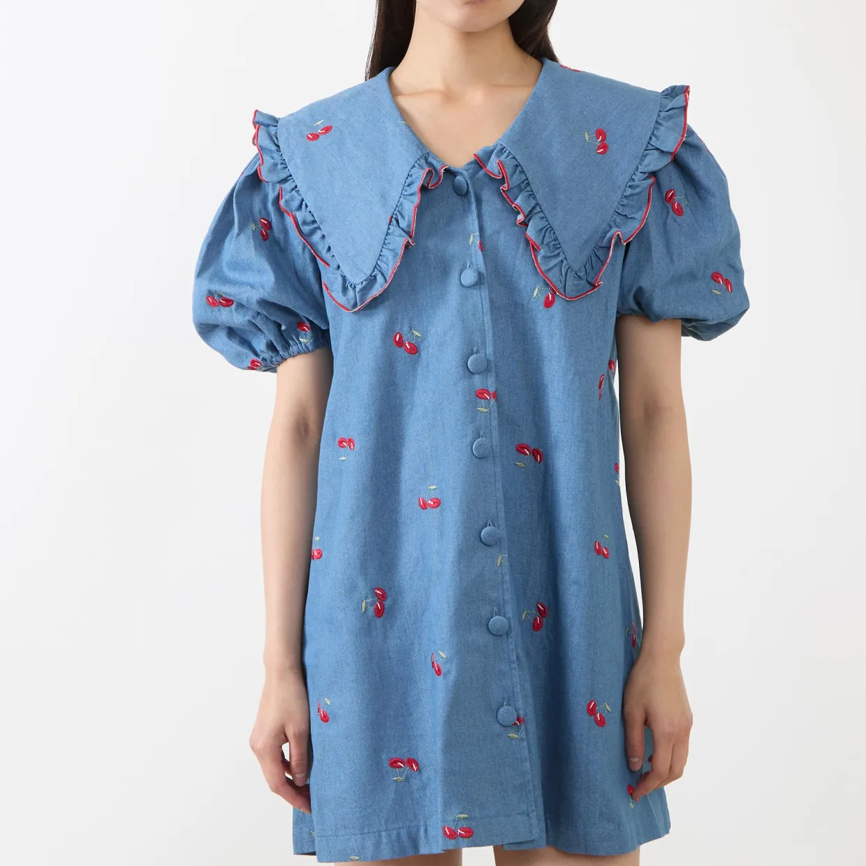Lola Denim Mini Dress