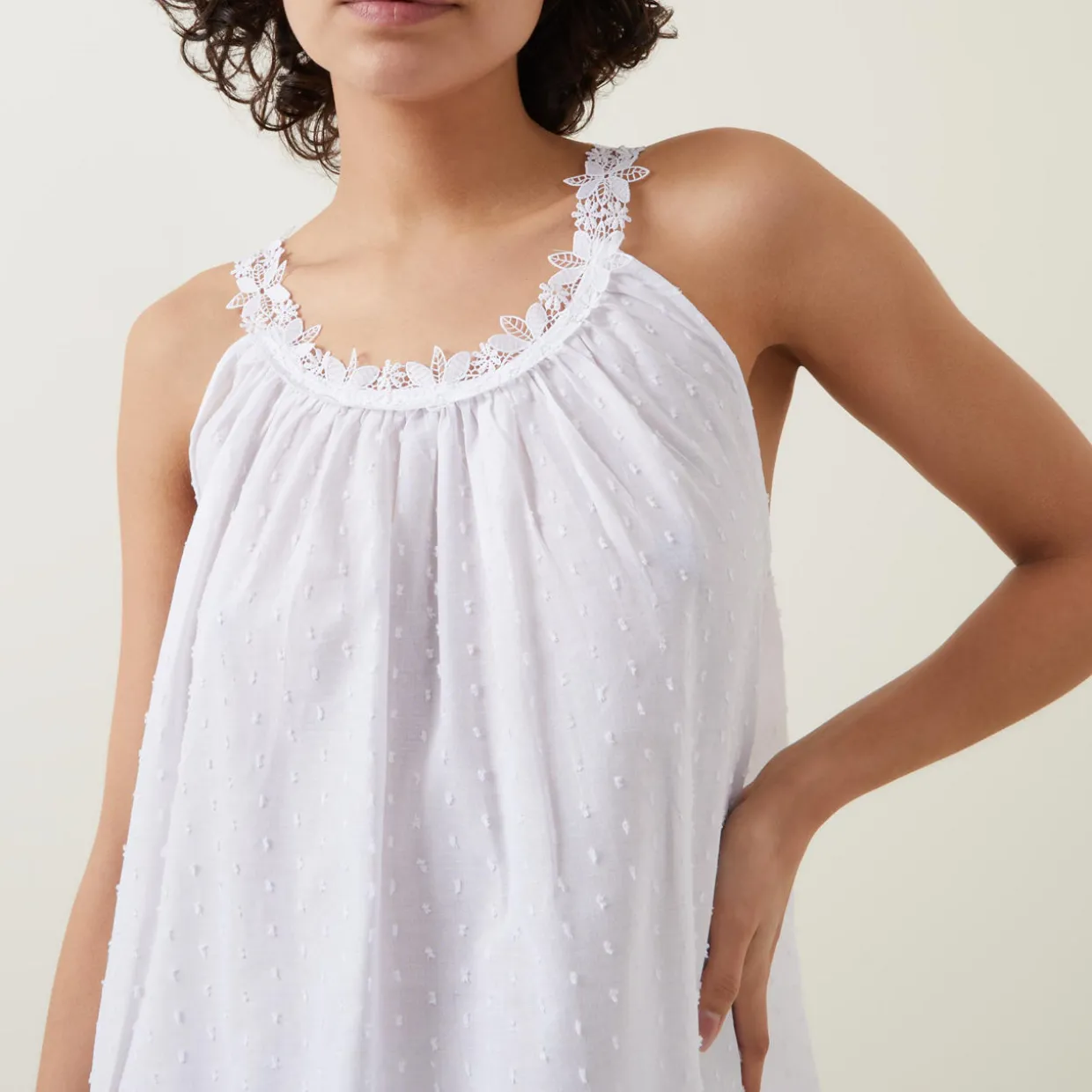 Lola Dotted Night Dress