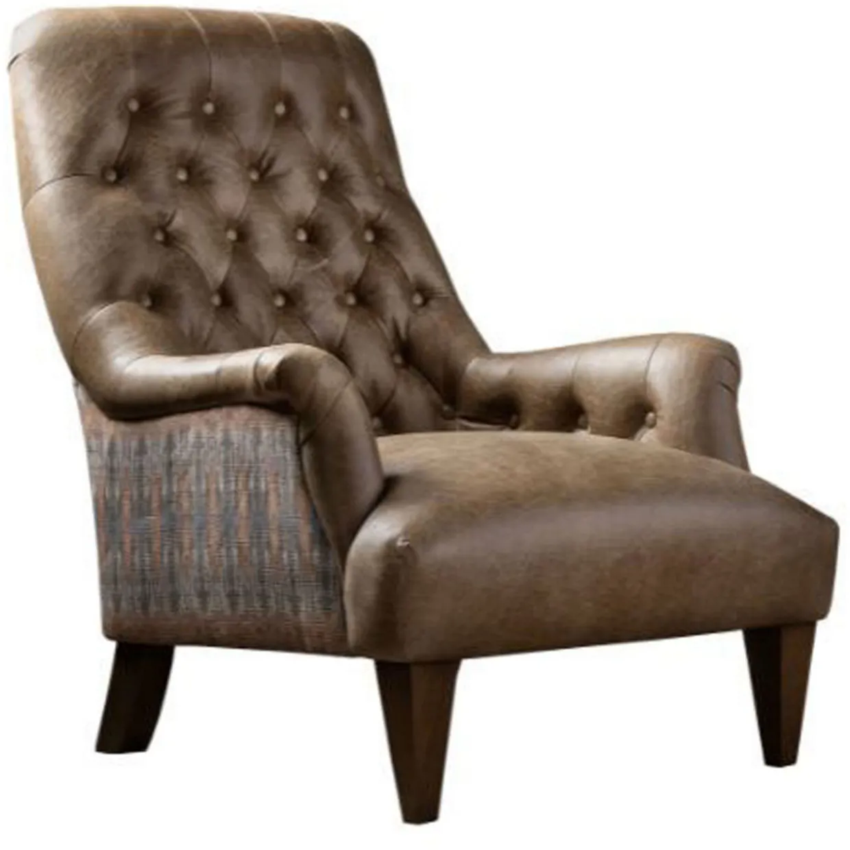 Lomund Accent Chair Satchel Biscotti