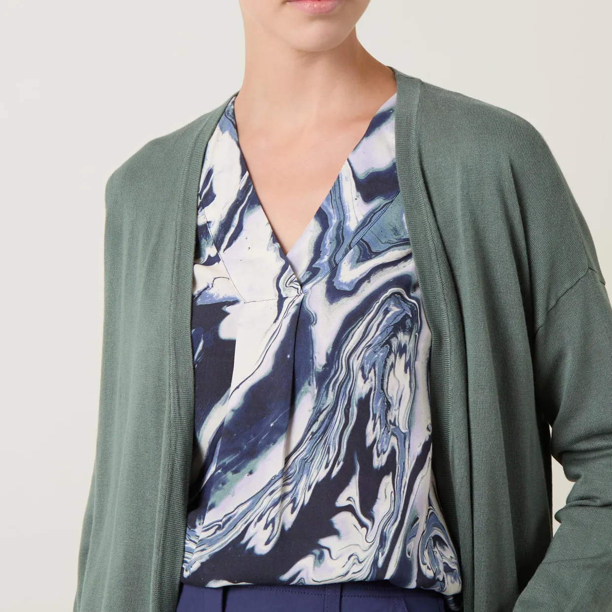 Lon Open Front Cardigan