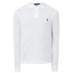 Long Sleeve Slim Fit Polo Shirt