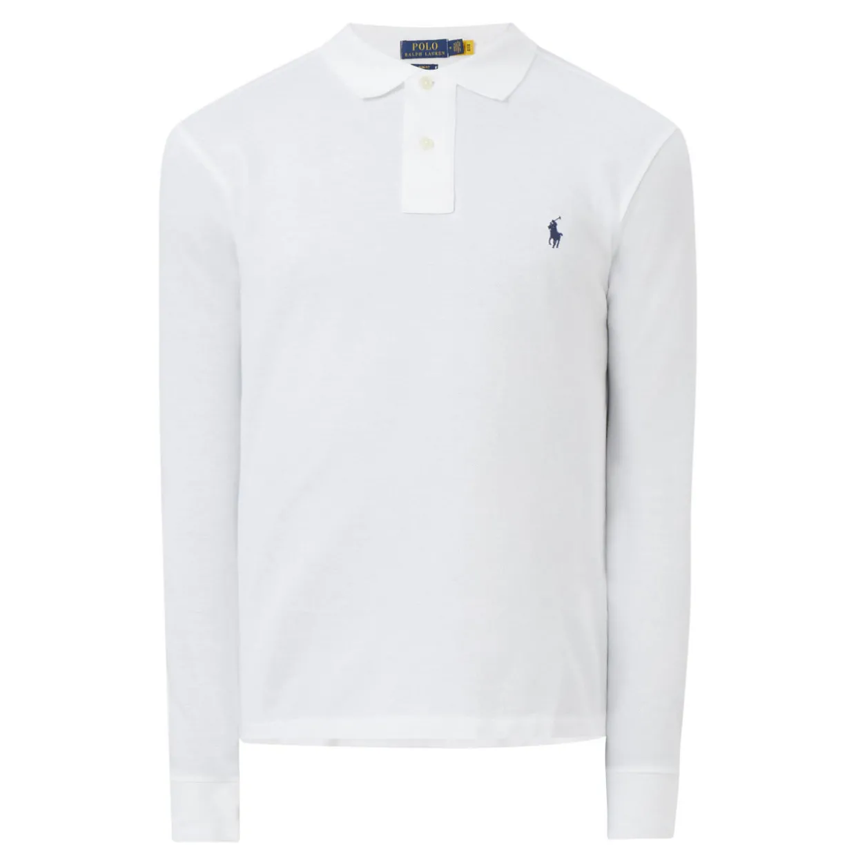 Long Sleeve Slim Fit Polo Shirt
