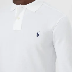 Long Sleeve Slim Fit Polo Shirt
