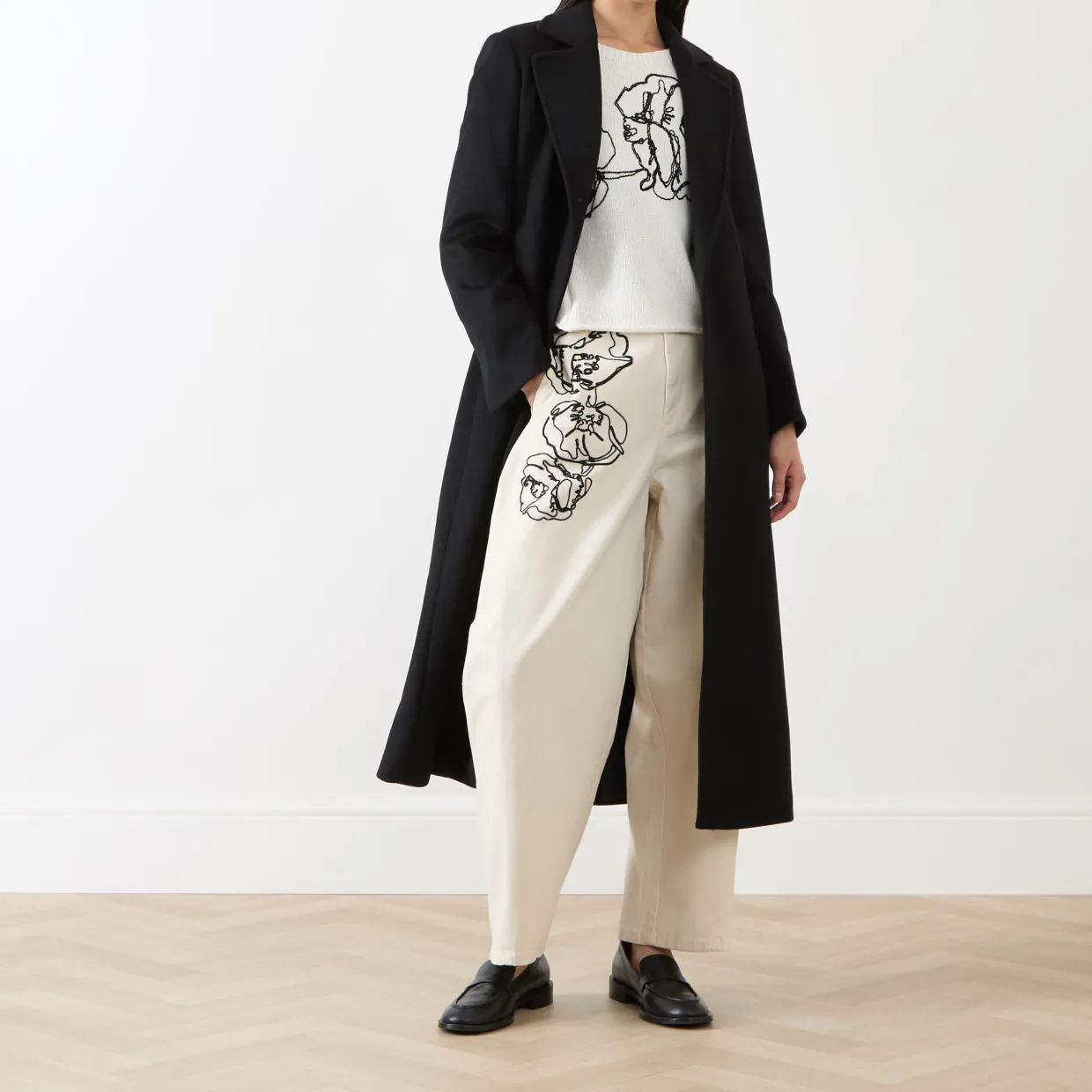 Longrun Belted Coat