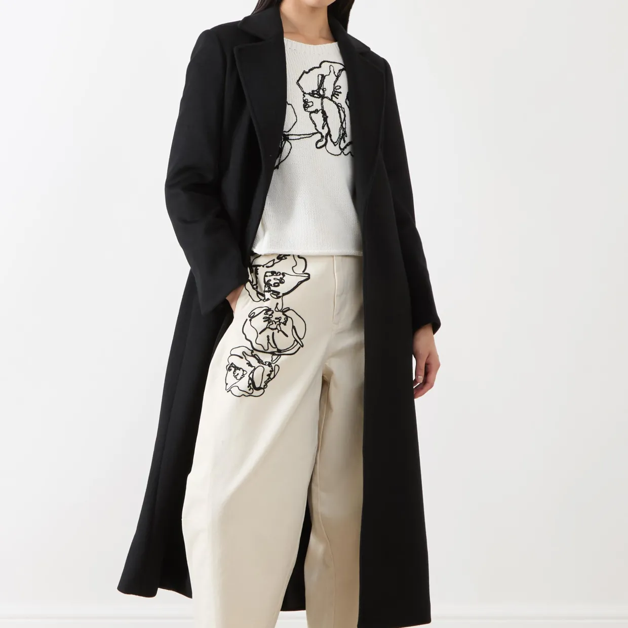 Longrun Belted Coat