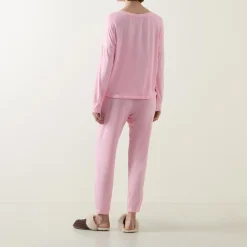 Long-Sleeved Top & Bottoms Pyjama Set