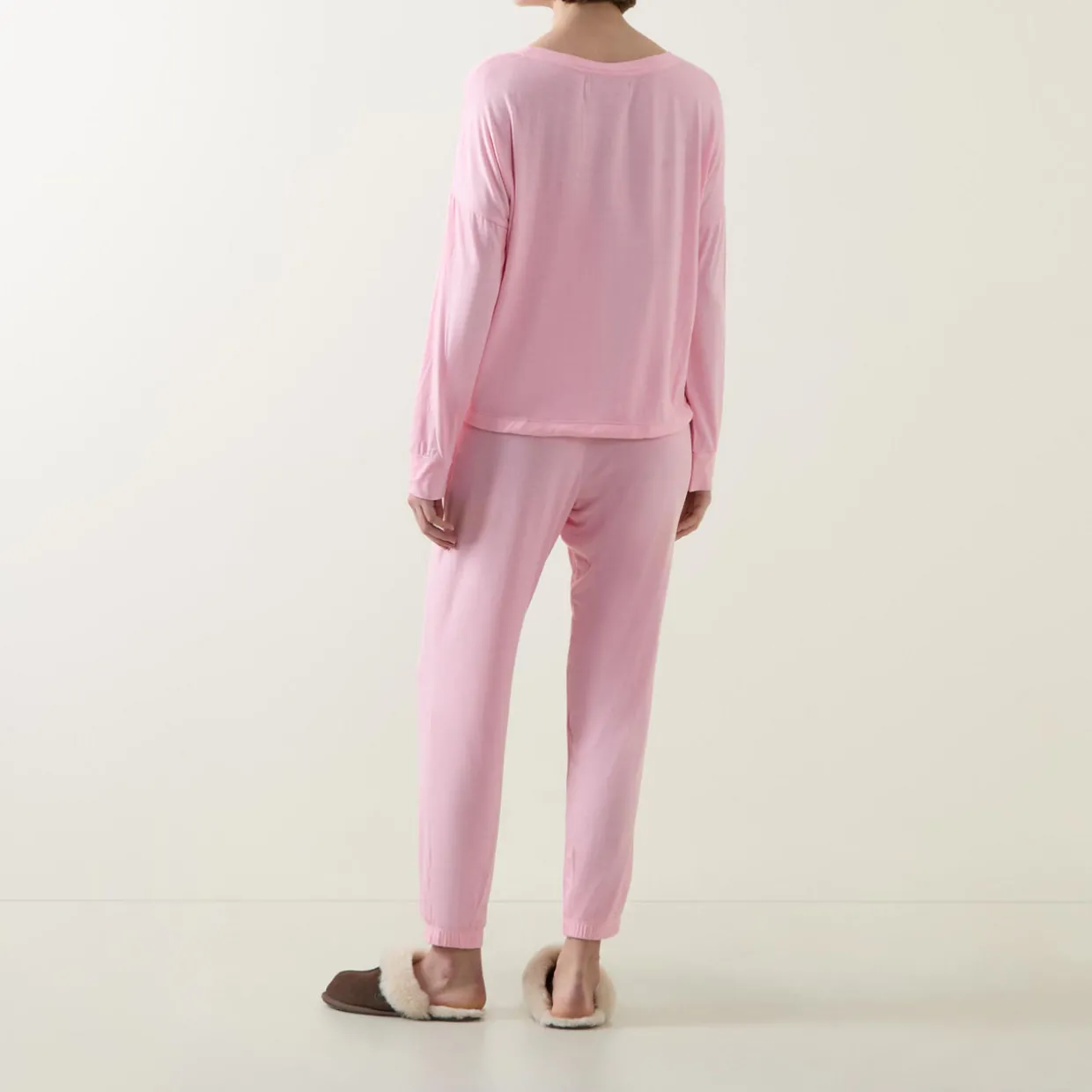 Long-Sleeved Top & Bottoms Pyjama Set