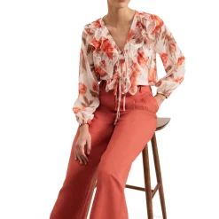 Lottie High-Rise Wide Leg Trousers