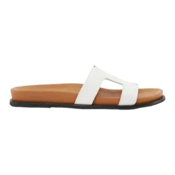 Loupa Topstitch-Detail Flat Sandals
