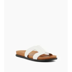 Loupa Topstitch-Detail Flat Sandals