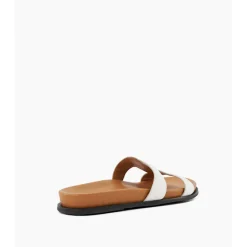 Loupa Topstitch-Detail Flat Sandals