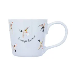 Love Birds Blue Dolly Mug