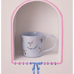 Love Birds Blue Dolly Mug