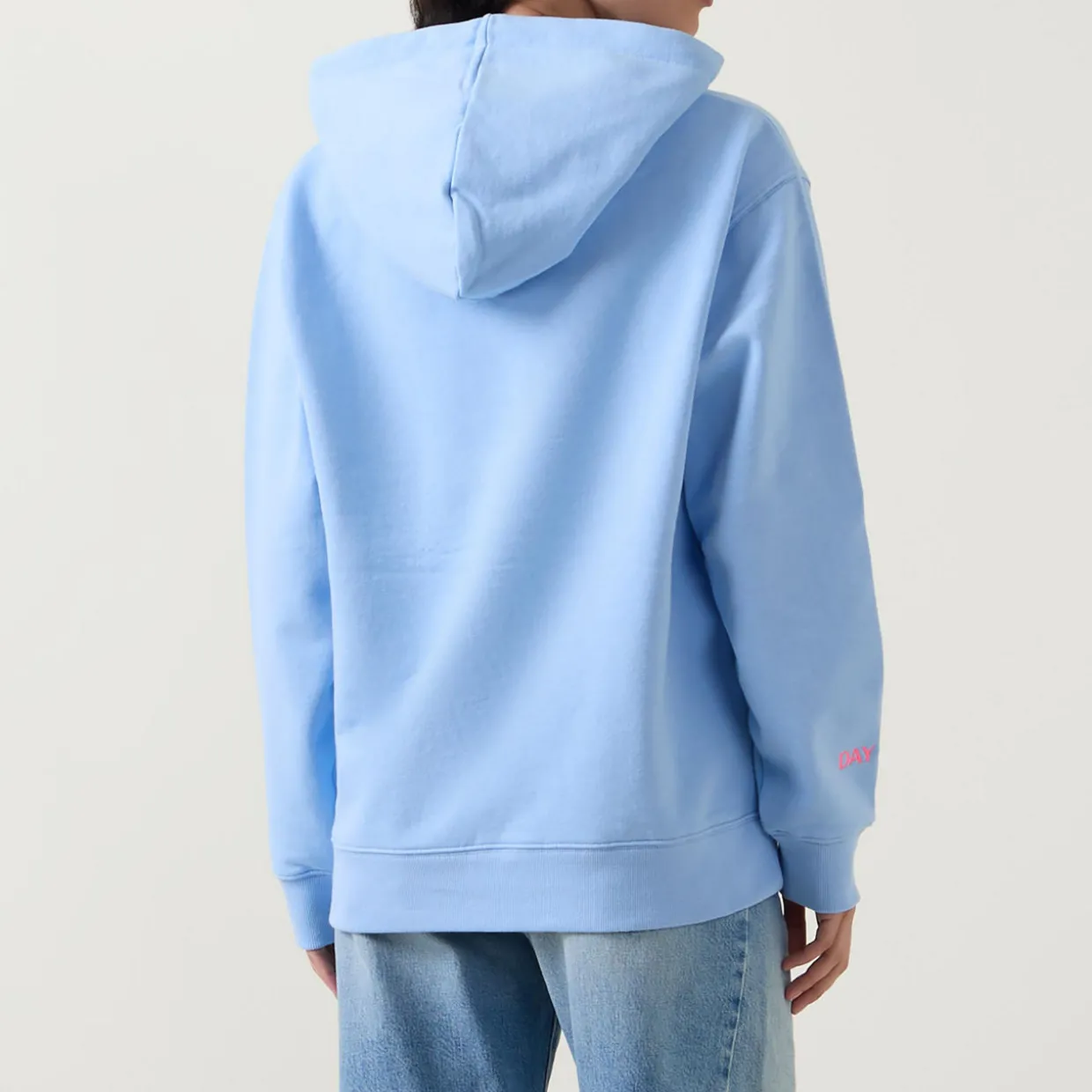 Love Heart Drawstring Hoodie