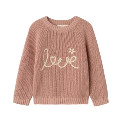 Love Ribbed Knit Sweater