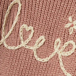 Love Ribbed Knit Sweater