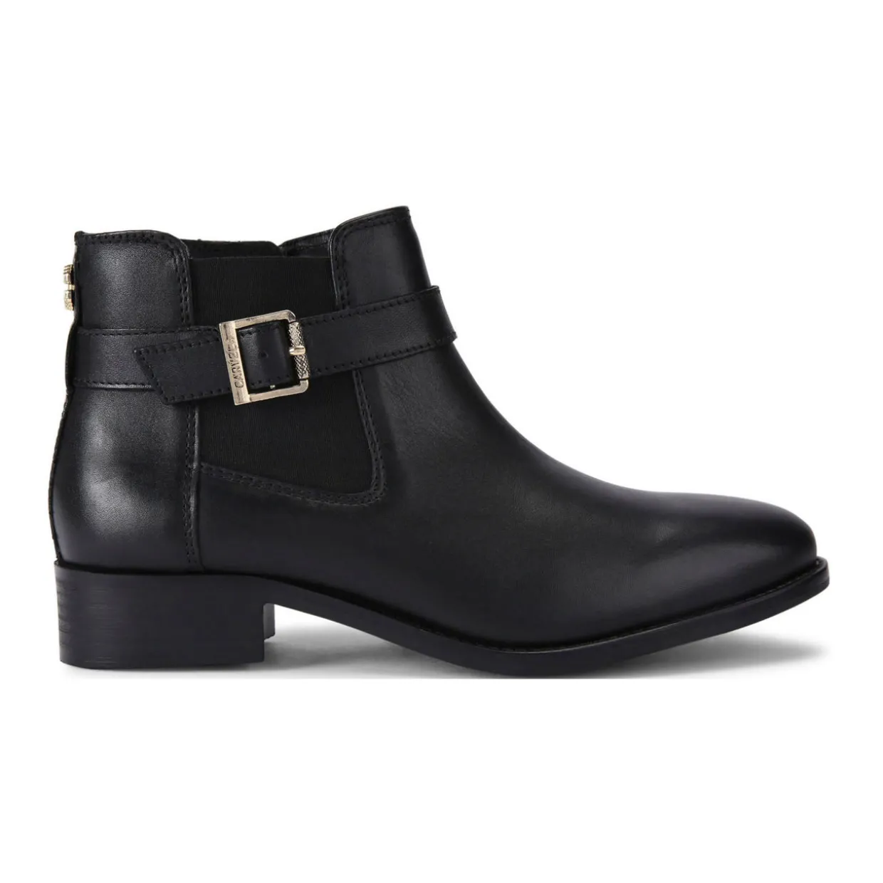 Low Leather Ankle Boots