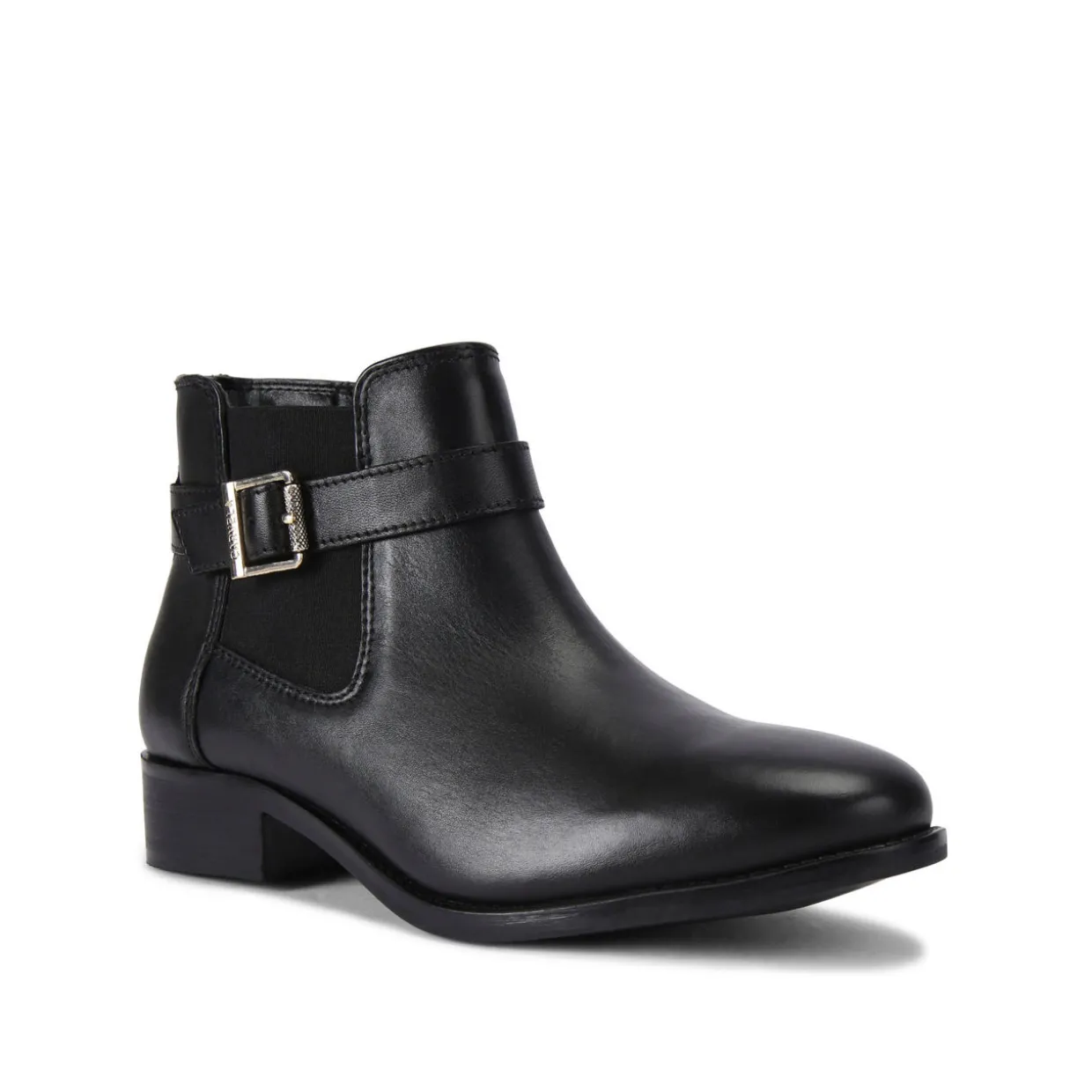 Low Leather Ankle Boots
