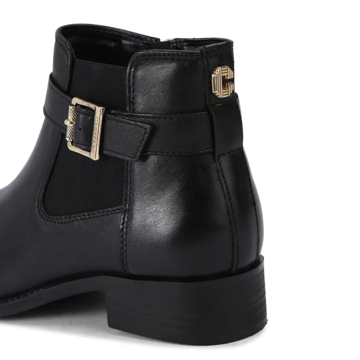 Low Leather Ankle Boots