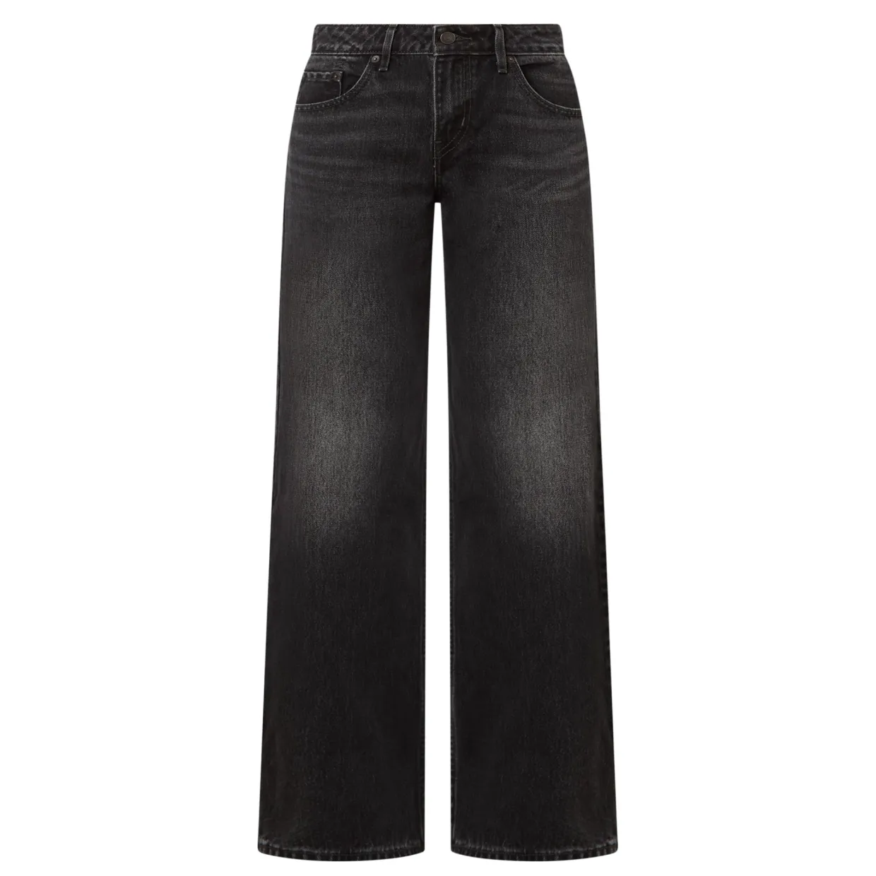 Low Loose Wide Leg Jeans
