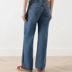 Low-Rise Wide Leg Jeans
