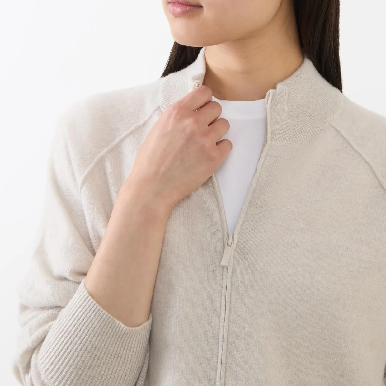 Lubiana Zip Cardigan