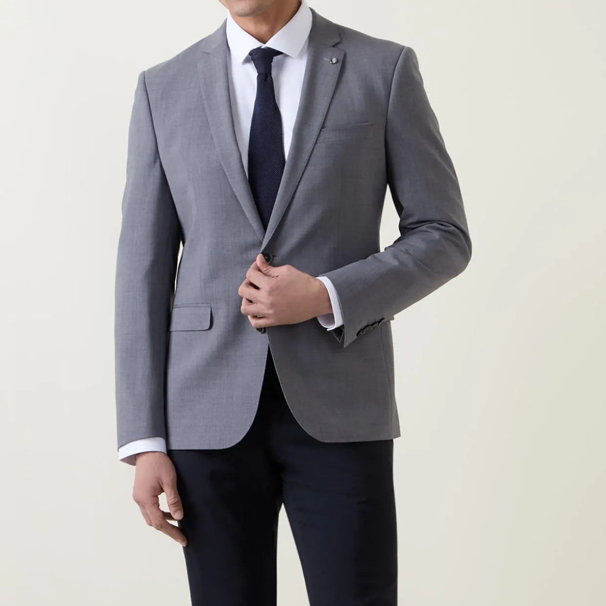 Luca Single-Breasted Suit Jacket