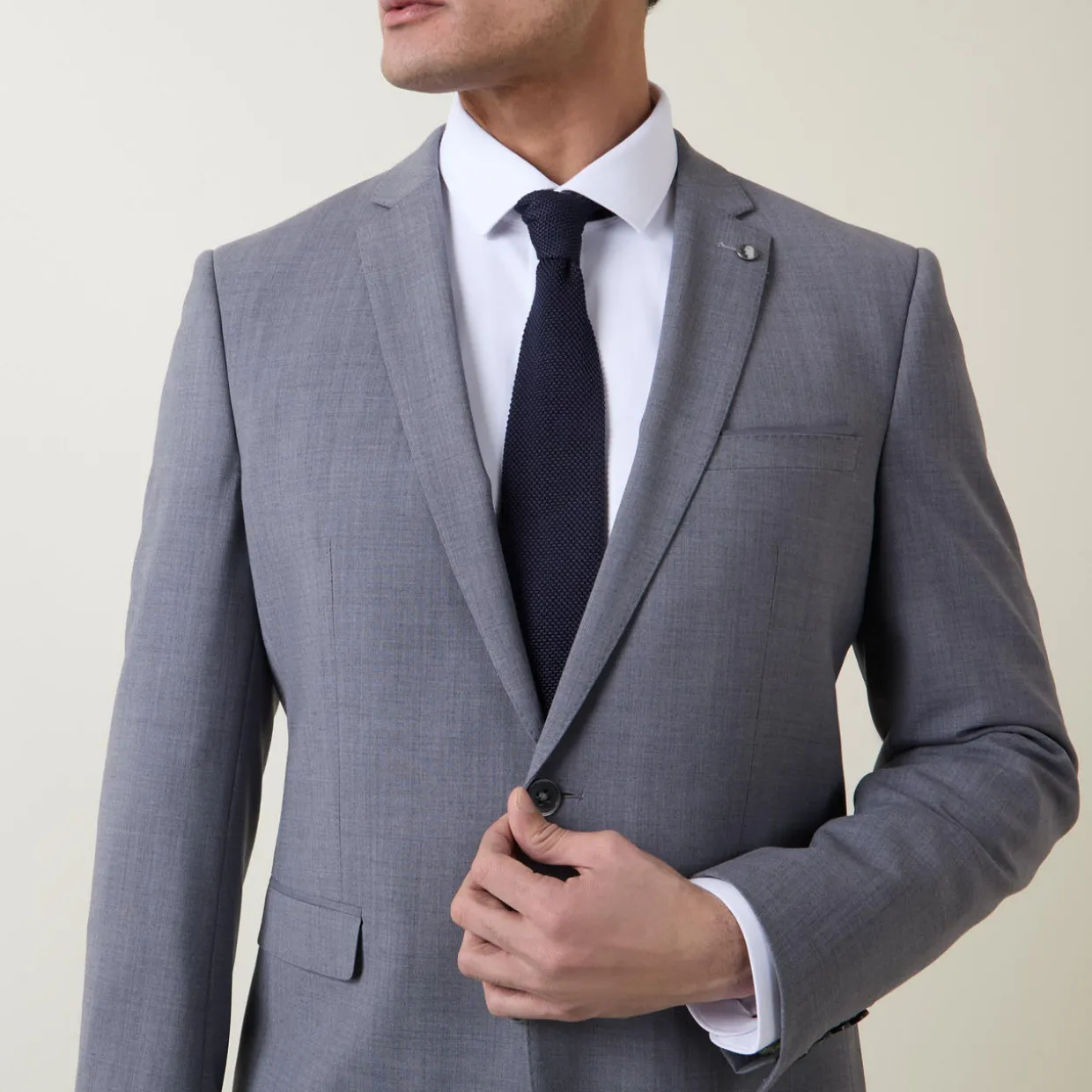 Luca Single-Breasted Suit Jacket