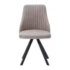 Lucas Swivel Chair Light Grey