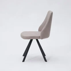 Lucas Swivel Chair Light Grey