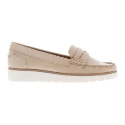 Lucentia Wedge Leather Loafers